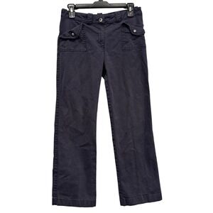 Armani Jeans Mens Navy Blue Comfort Fit Cargo Pants Made in Italy 28x28 Z5P28RC